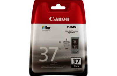 Canon PG37 Standard Ink Cartridge - Black.